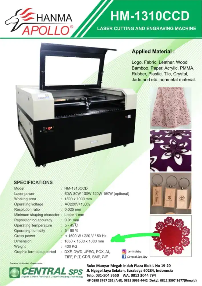 Mesin Cetak Acrilic