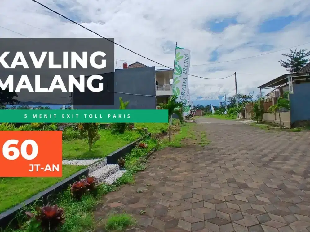 kavling Pakis Malang Cocok Hunian Dekat Ke Manapun