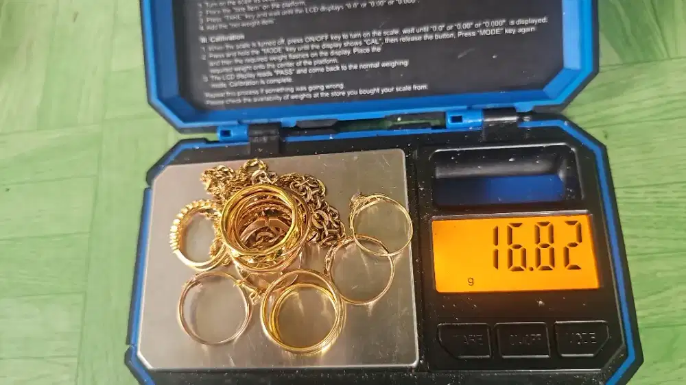 Terima mas harga tinggi