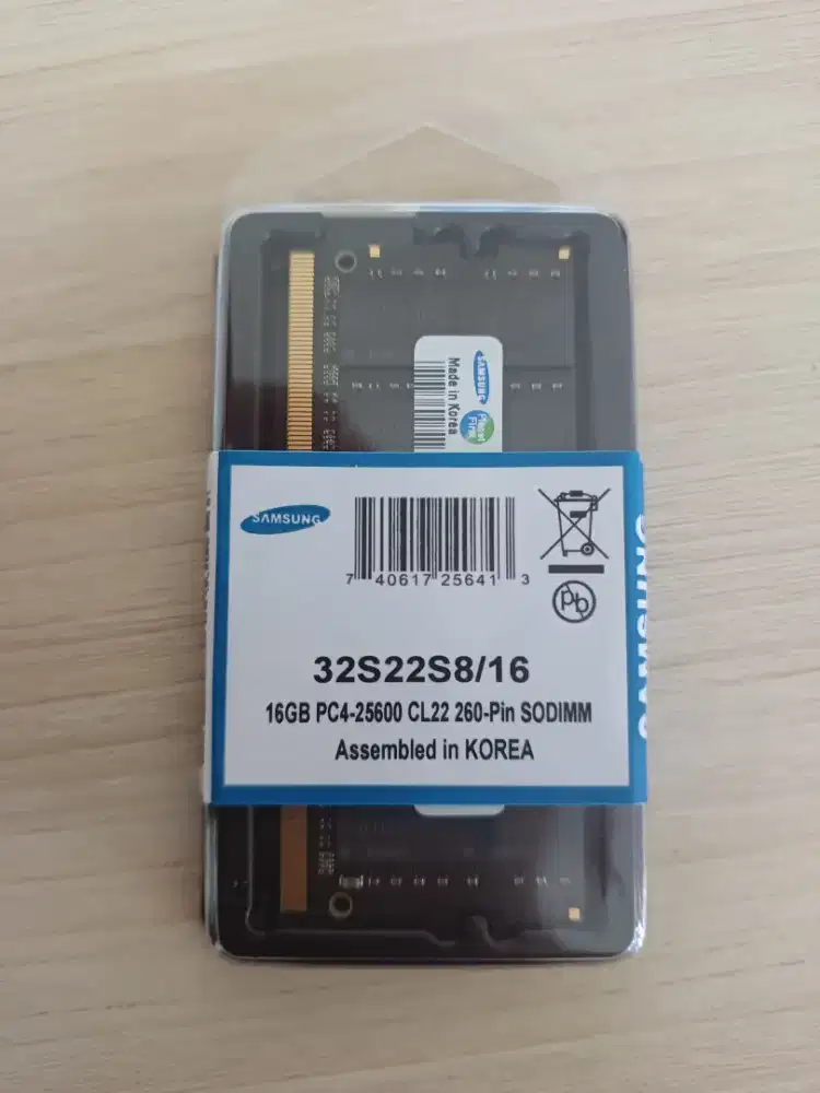 JUAL MURAH RAM LAPTOP SAMSUNG DDR4 16GB 3200Mhz PC25600 SODIMM