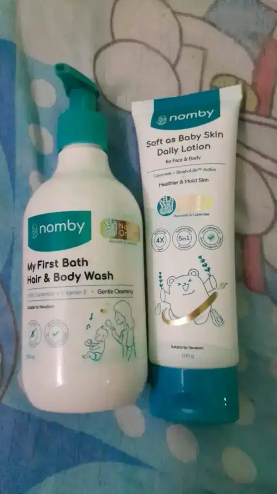 Nomby lotion dan hair body