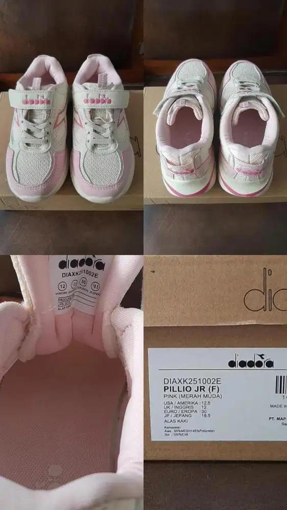 Sepatu Diadora Kids