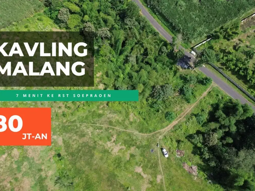 Tanah Strategis di Kota Malang – Dekat UNMER, Cyber Mall & Alun-Alun