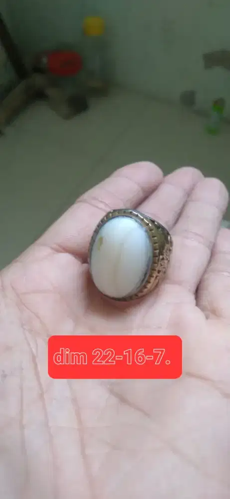 Batu akik. Kalimaya banten susu.