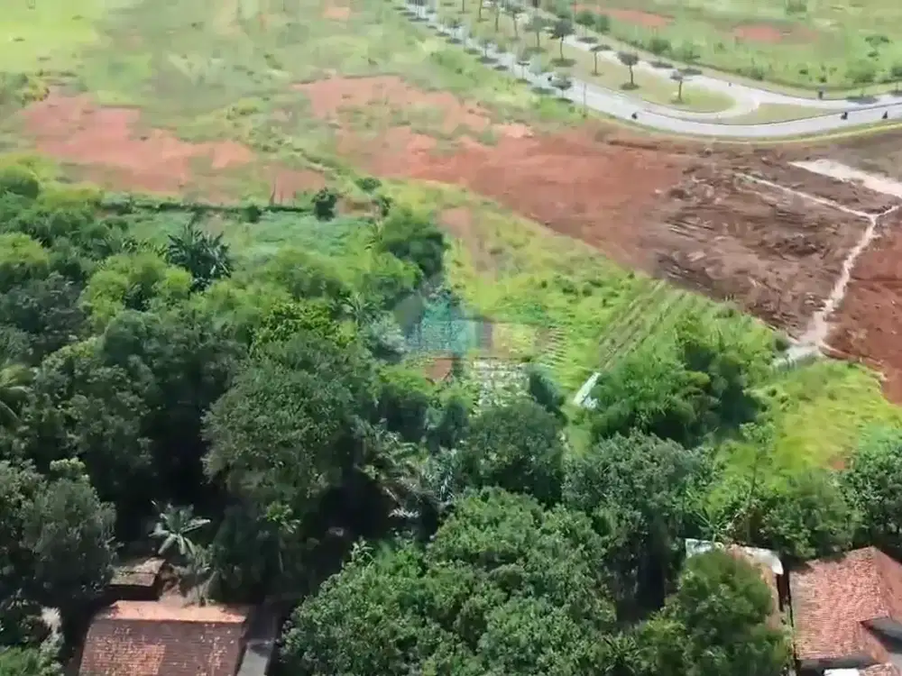 TANAH DISEWAKAN 1500m SHM DEKAT ICE BSD DAN TOL LEGOK ZONA KOMERSIAL
