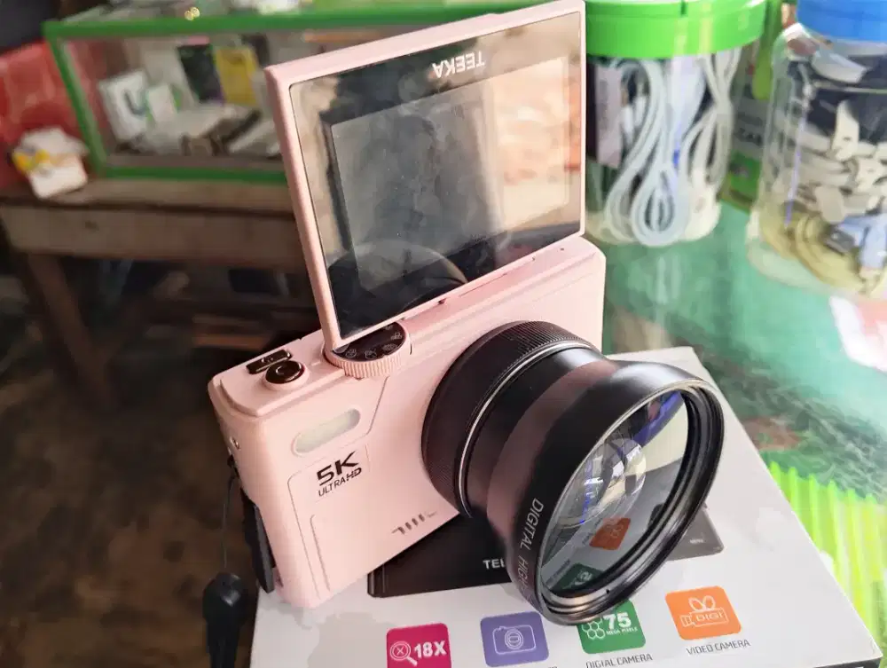 Kamera Teeka 5K Ultra HD New Fullset