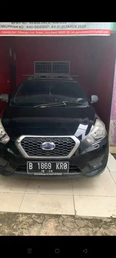 jual Datsun Go+ 2015 Bensin