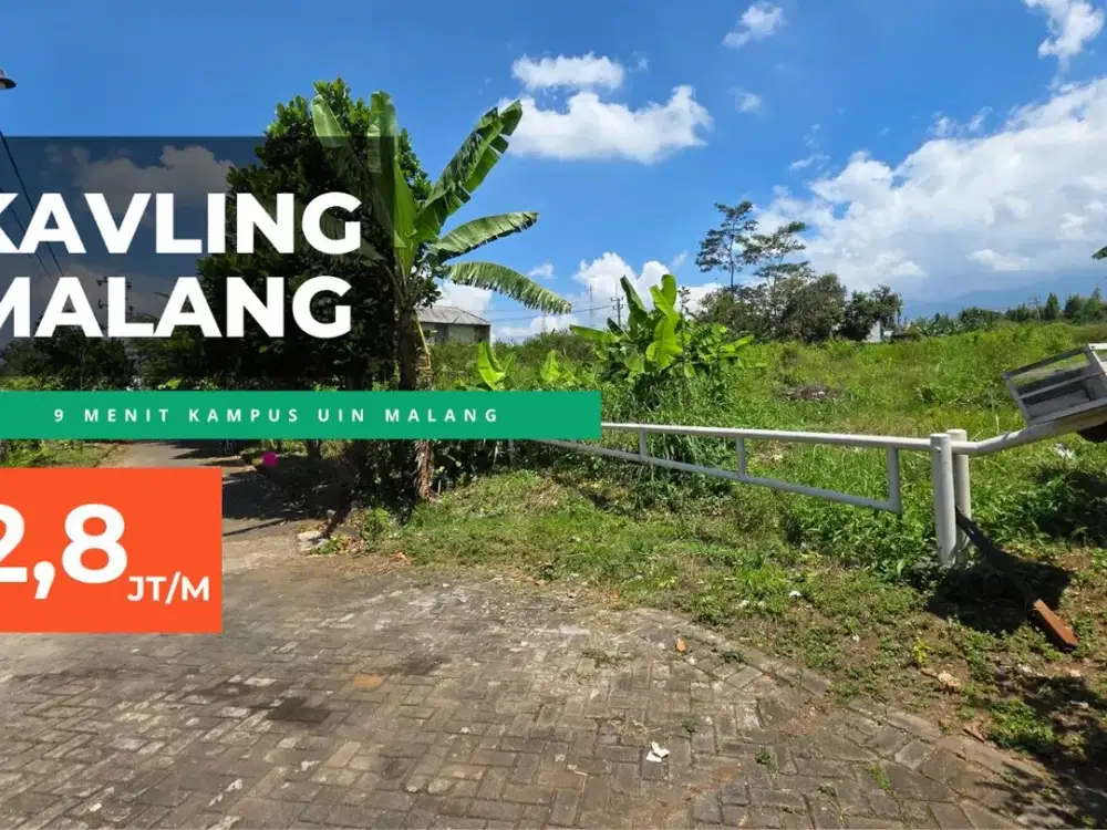 Kavling Luas Nyaman HUnian di Pemukiman Terbentuk dan Kawasan Tenang