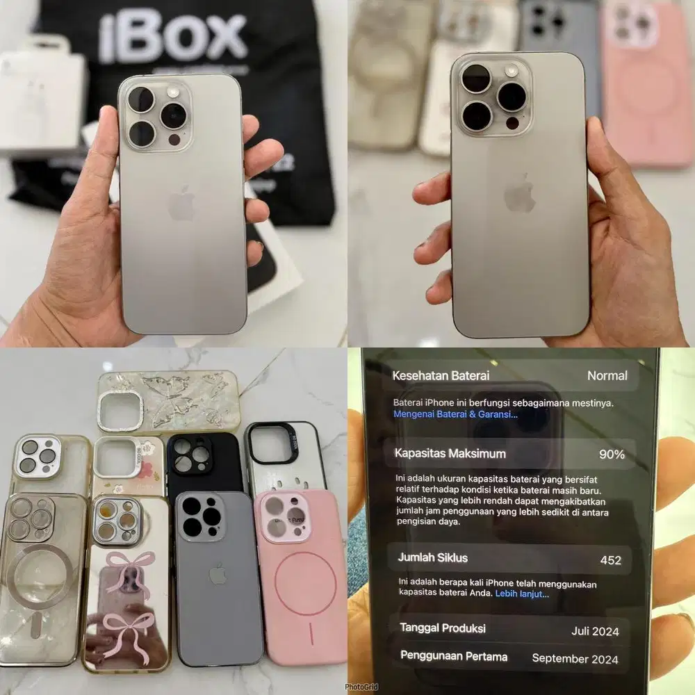 Dijual IPHONE 15 Pro / 128