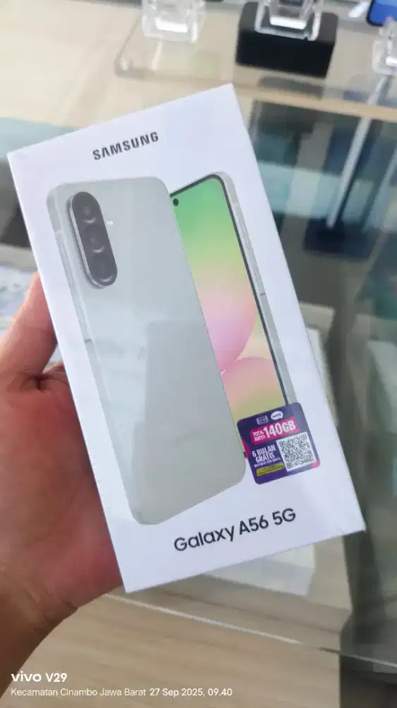 Samsung A56 5G 8+8/256 NFC BARU SEGEL BOX FRESH PROMO SPESIAL