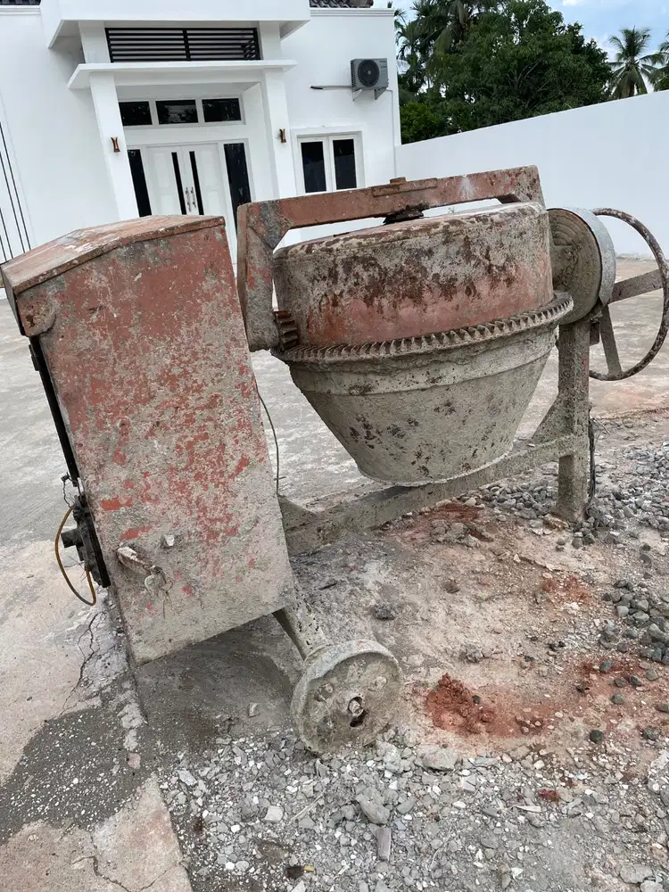 Mesin Molen pengaduk semen