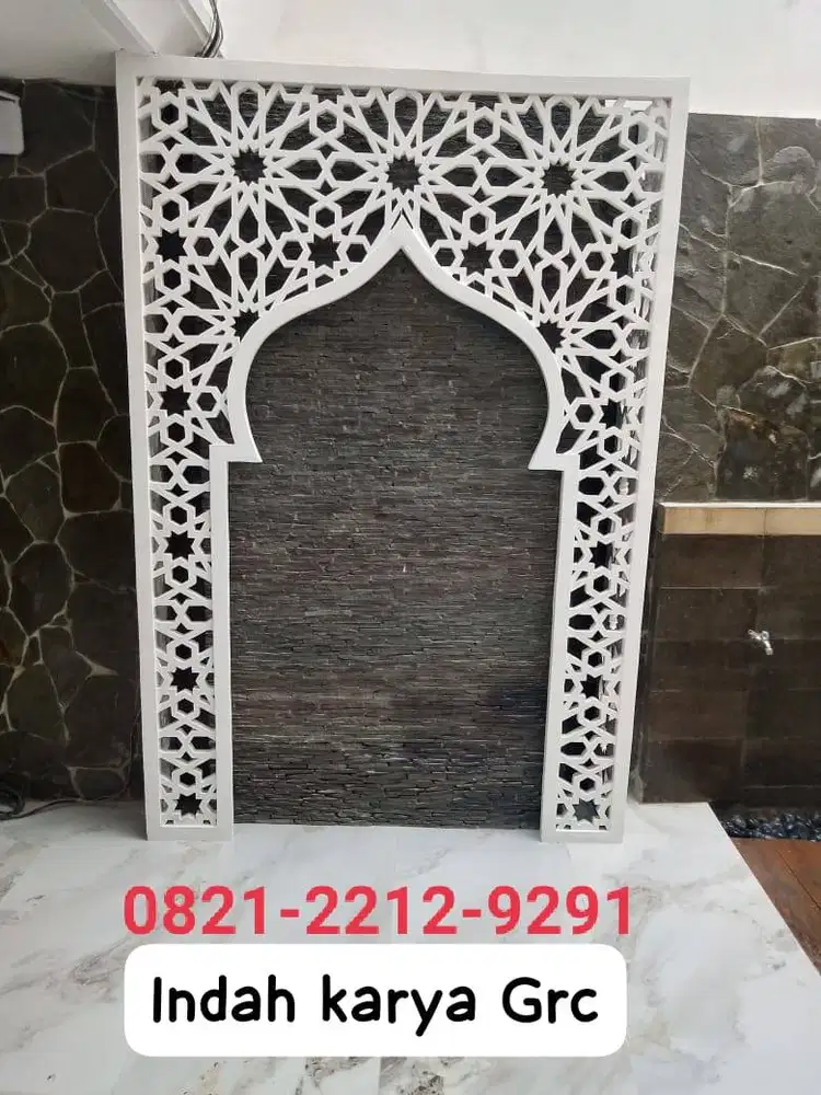 Mihrab GRC – Mudah Dipasang, Awet Digunakan