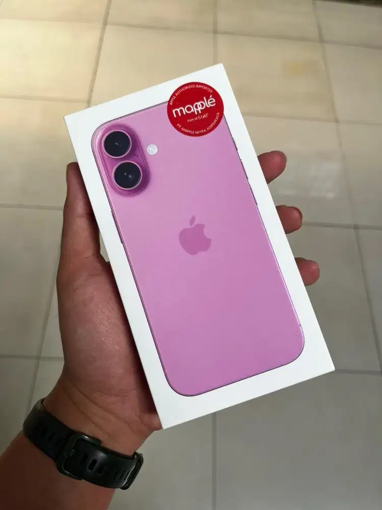 iphone 16 Pink 128gb iBox Masih Segel Baru bisa tt