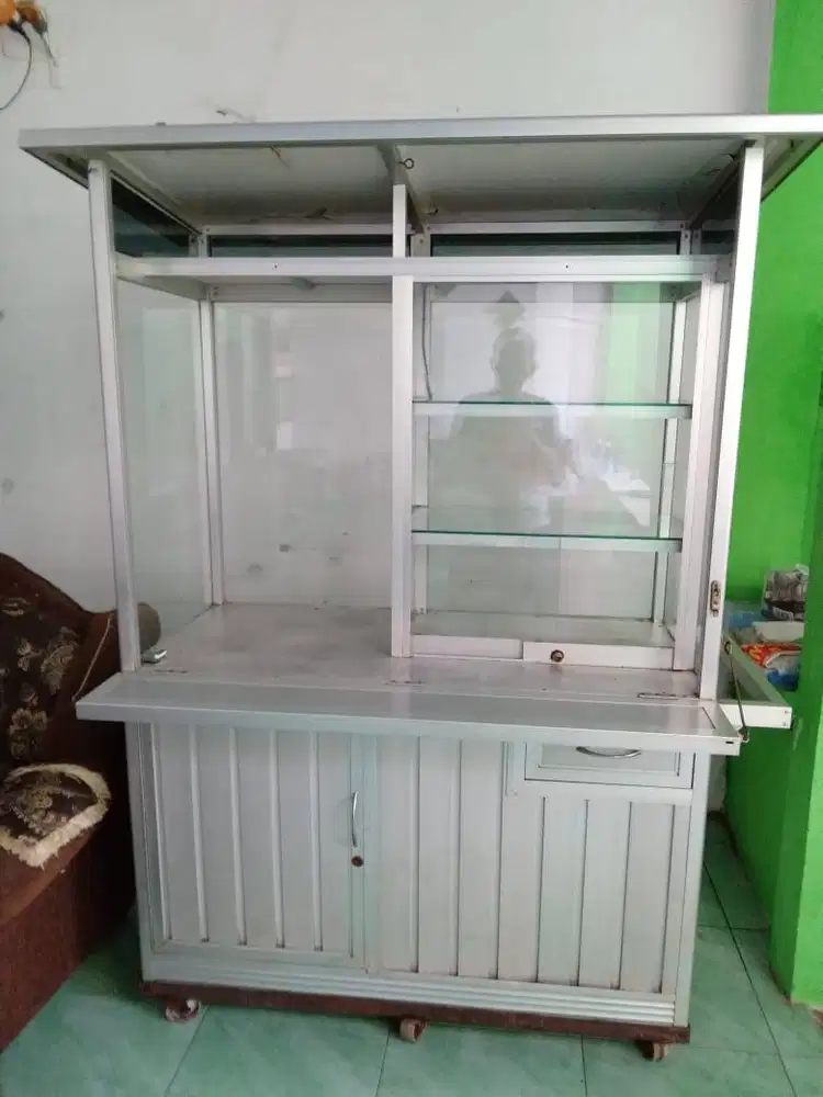 Gerobak Jualan Alumunium