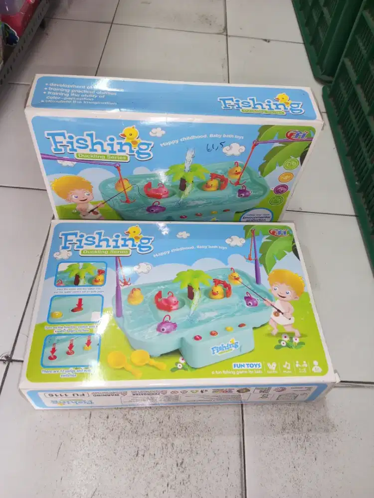 Mainan Anak Pancing Kolam Baterai