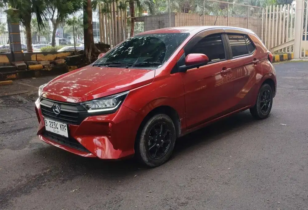 Tdp 5Jutaan New Ayla X MT Manua Warna Red Metalic