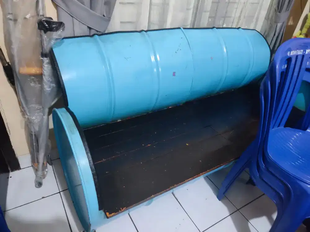 Kursi Kaleng Kursi Drum