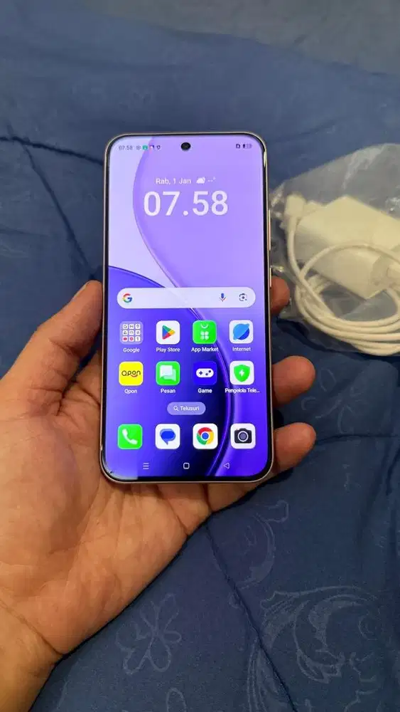 Dijual Oppo Reno 14F Merah muda 5G 12/256GB Mulus