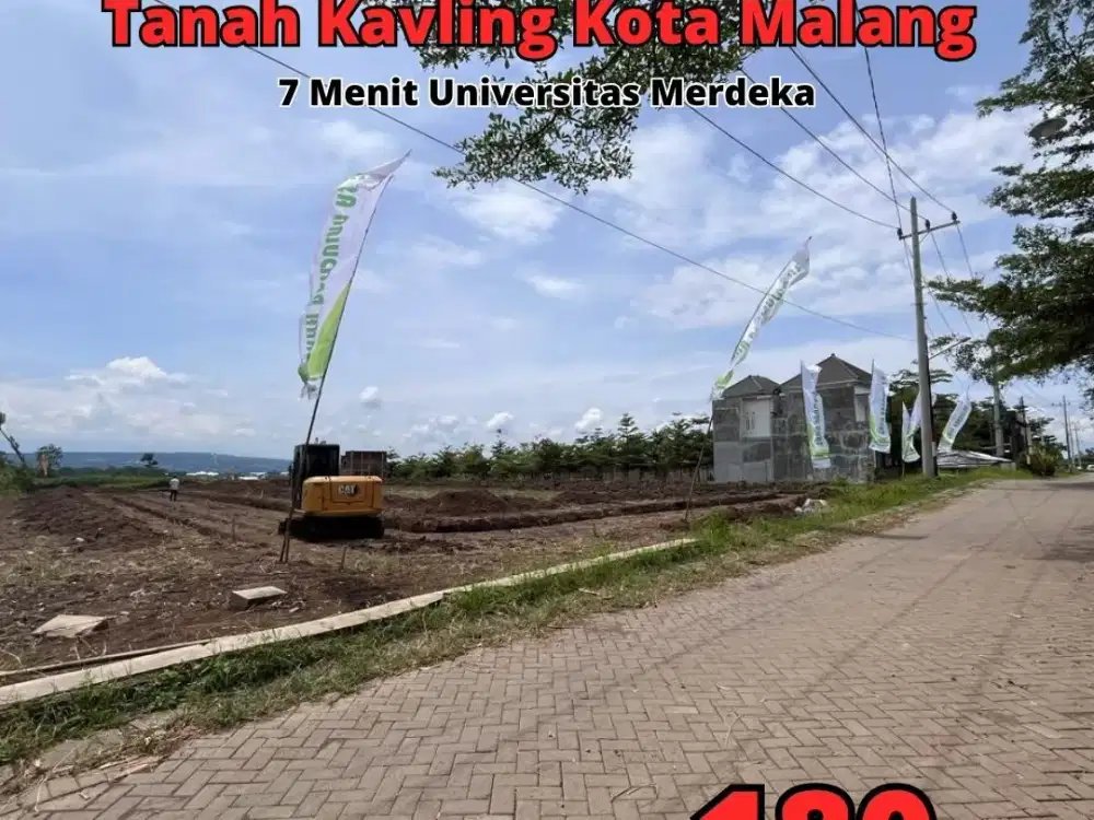 Tanah Hunian Nyaman di Malang Harga Hanya 180 Juta
