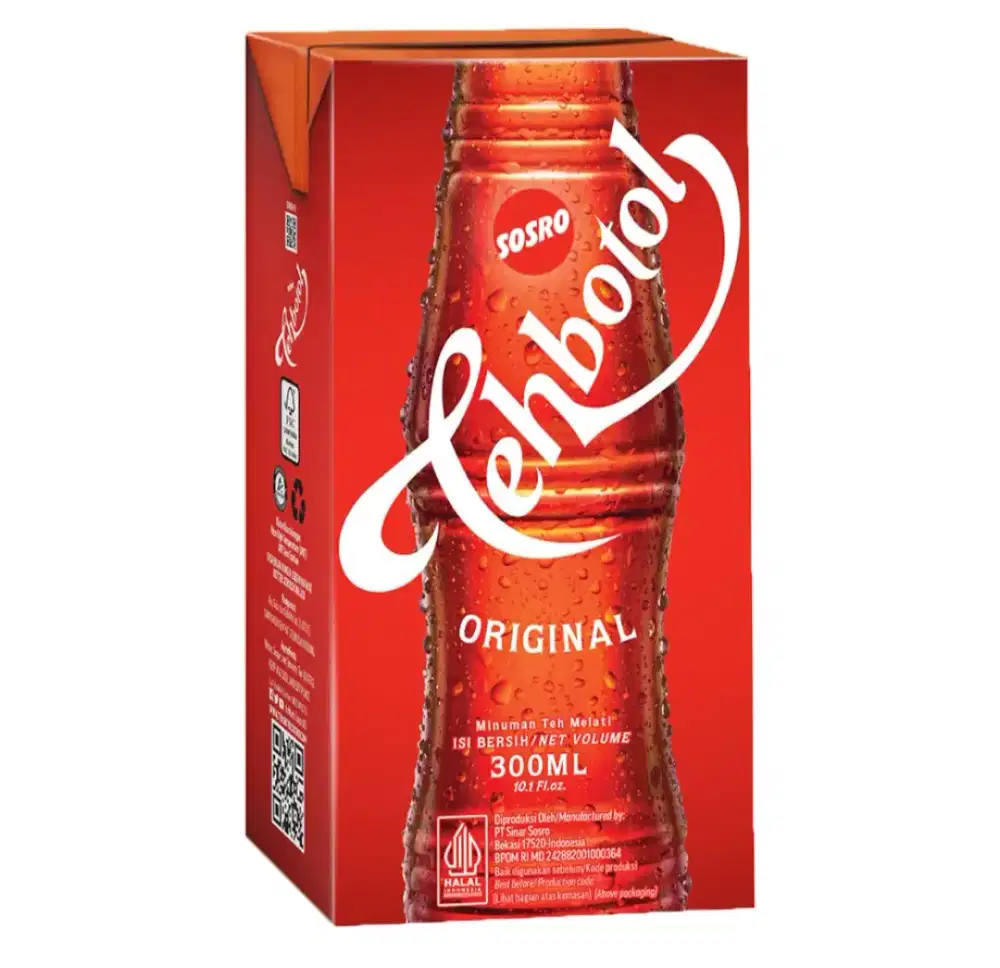 Teh botol Sosro 300 ml 1 dus