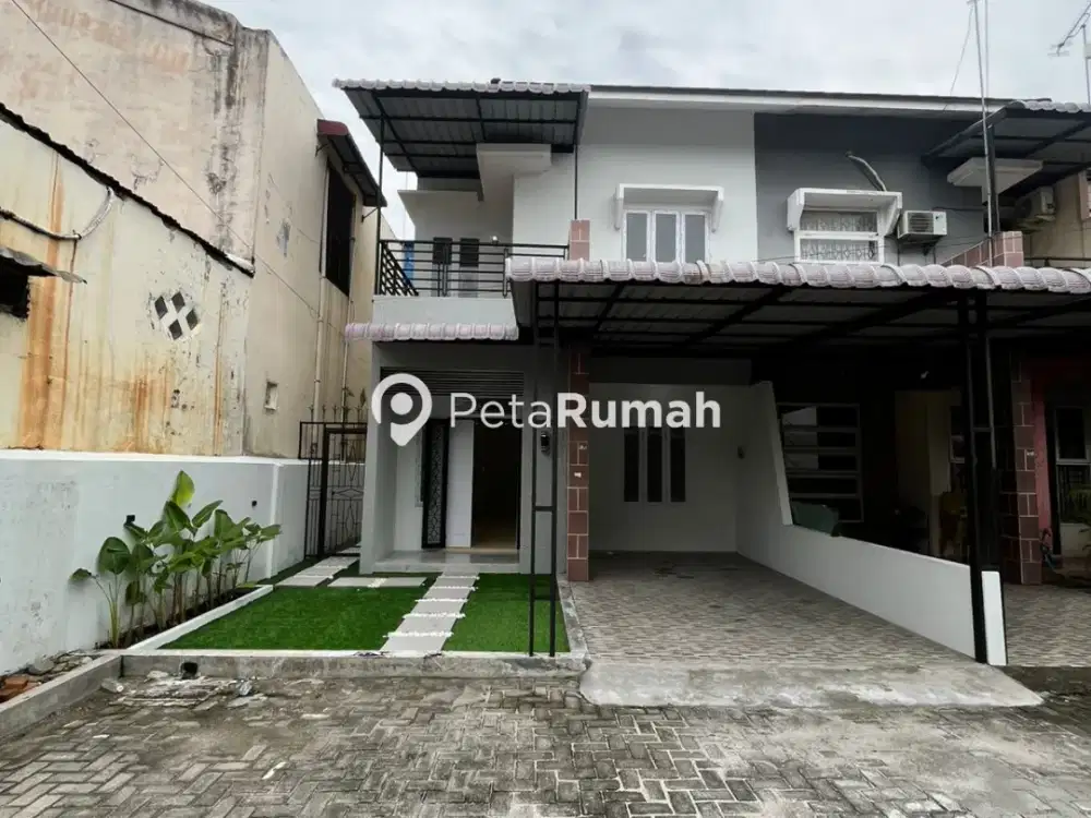 DIJUAL VILLA JALAN PASAR III TAPIAN NAULI KOMPLEK PERMATA SETIA BUDI 1