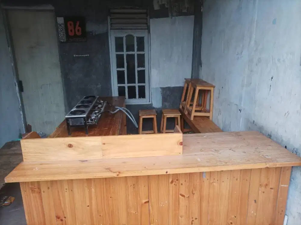 Meja Warkop Perlengkapan Warkop