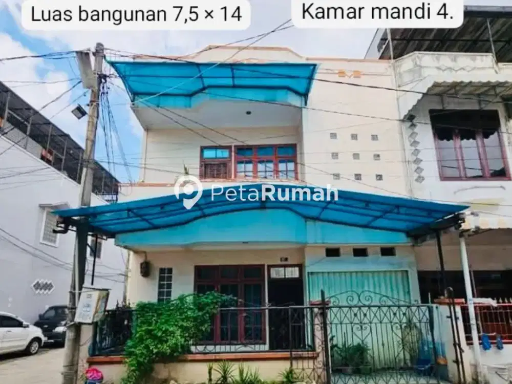 DIJUAL VILLA JALAN PASAR III KOMPLEK SEHATI INDAH