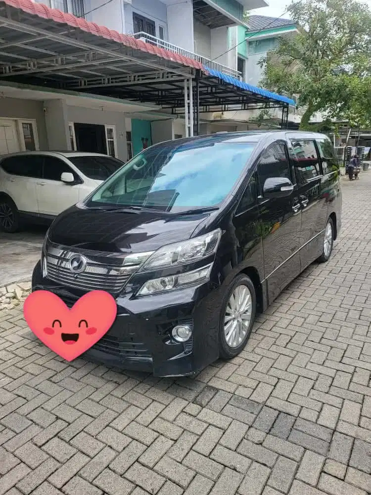 Toyota Alphard 2012 Bensin