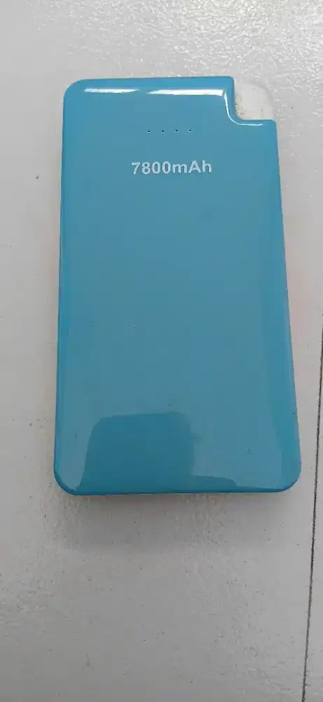 Powerbank kapasitas 7800 mAH