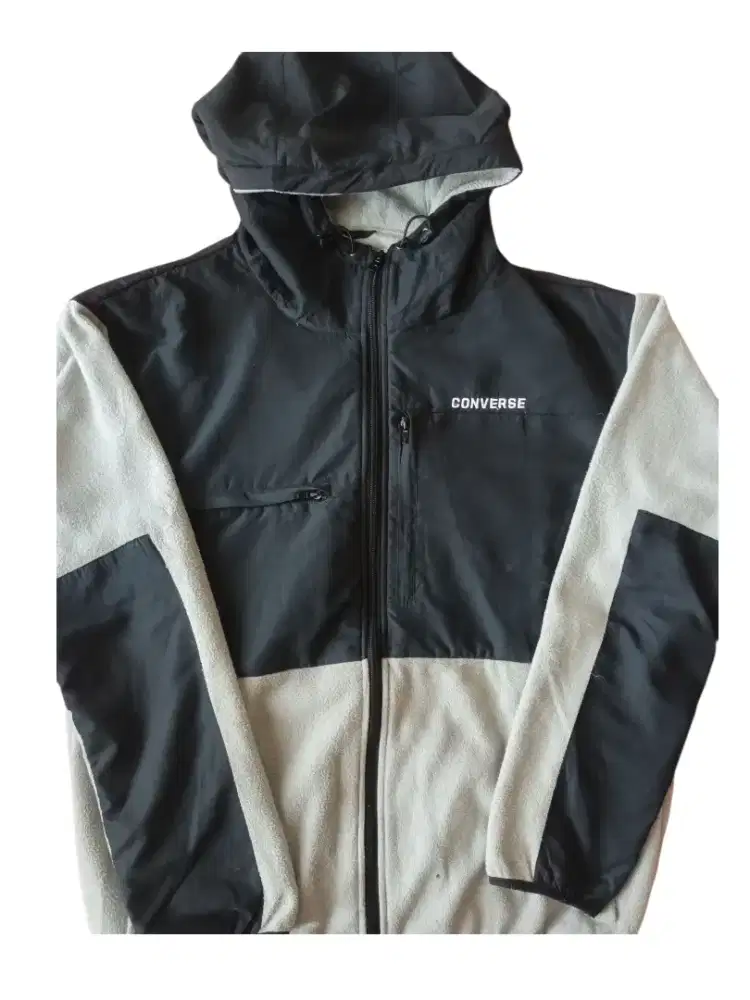 Jaket Converse dua bahan