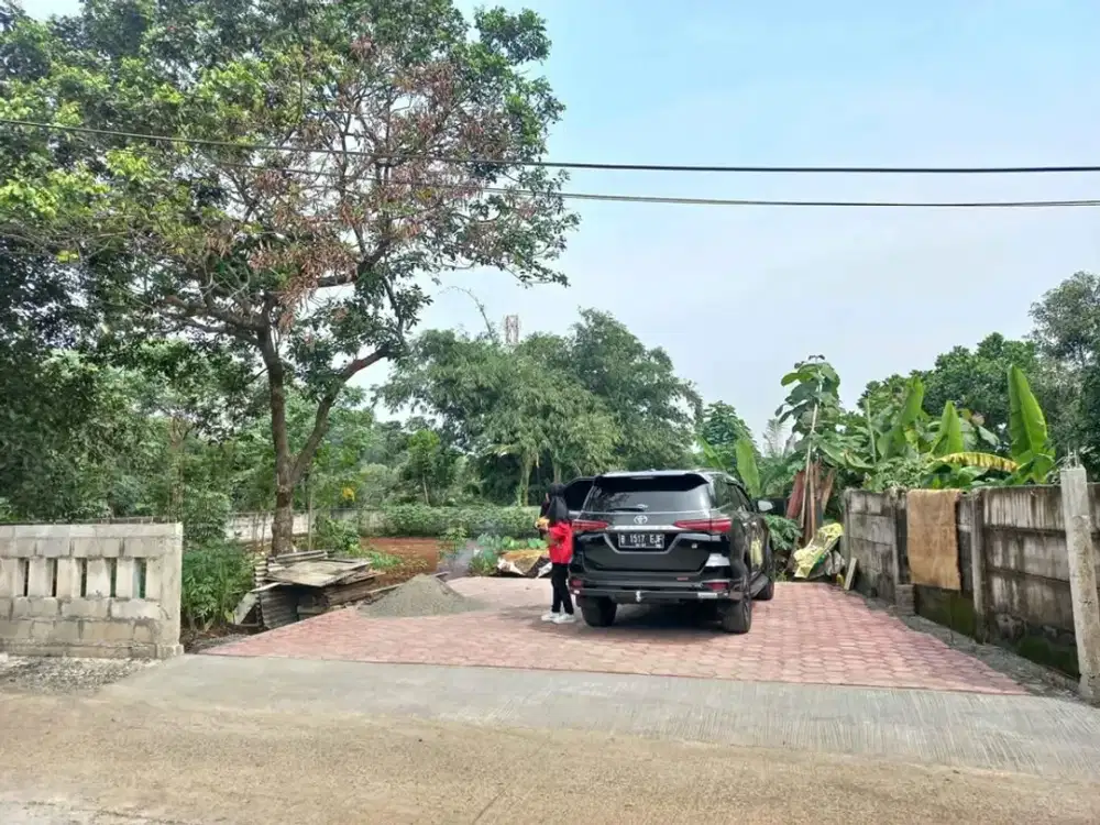 Kavling Murah Terbaru  8 Menit Terminal Jatijajar Free SHM