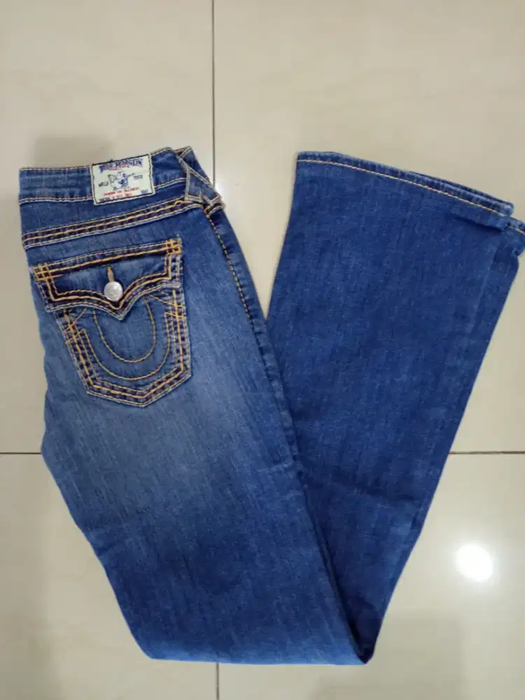 Celana jeans TRUE RELIGION section HI-ROSE BOOT size 28 cw