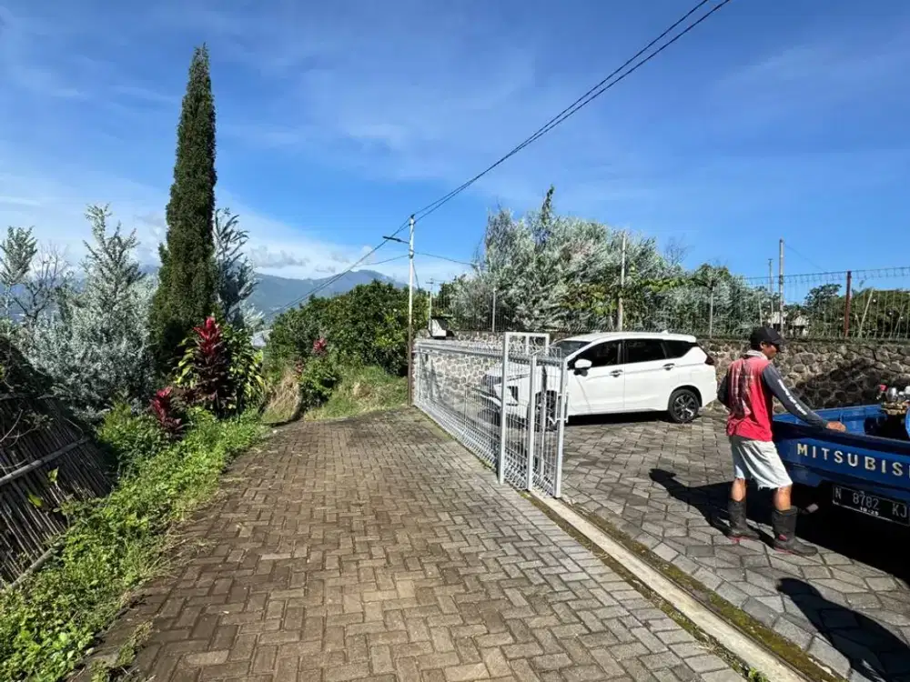 Tanah Pekarangan Area Vila kebun Kota Wisata Batu