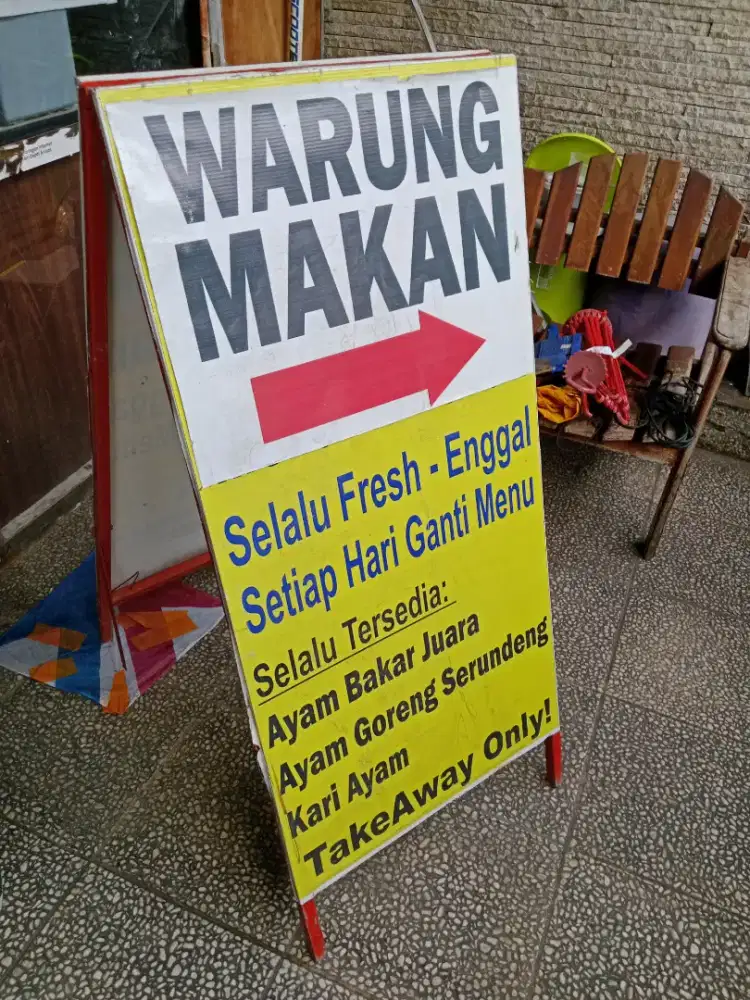 Papan Nama Promo dll