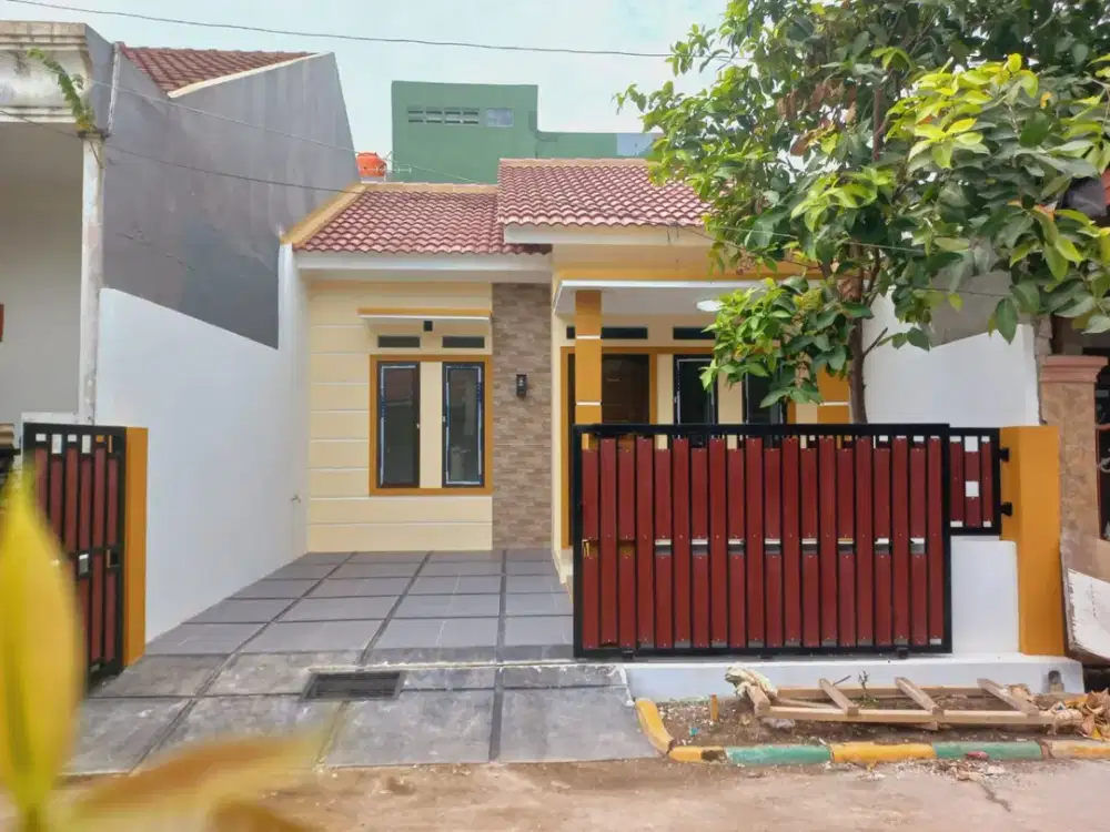 DIJUAL RUMAH MURAH BEBAS BANJIR LINGKUNGAN AMAN NYAMAN DI BEKASI TIMUR