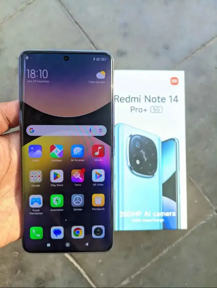 Redmi note 14 pro+ 12/512 lengkap cas ori 33 watt