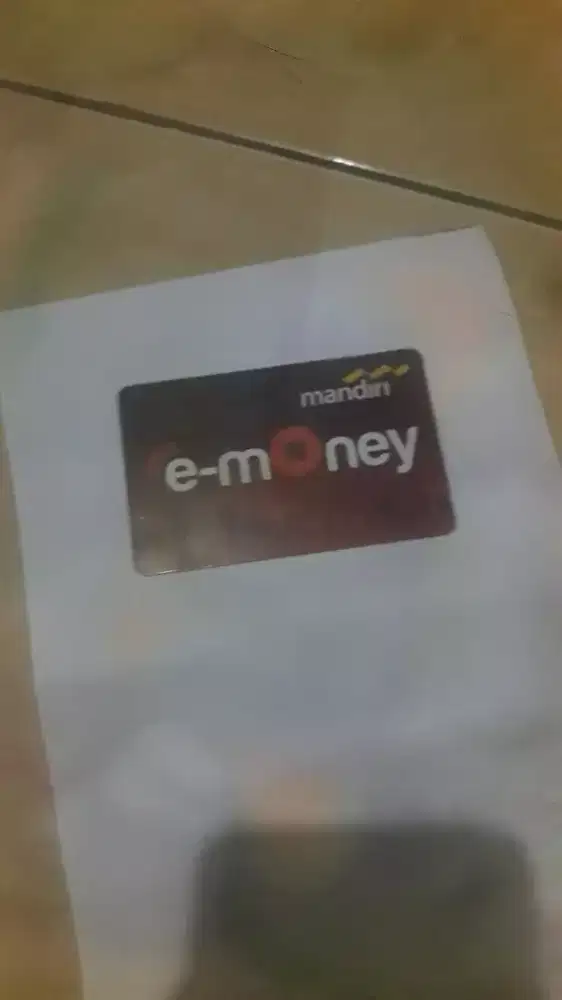 E-MONEY masih aktif