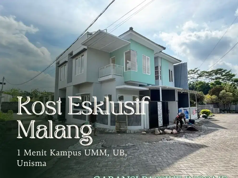 Kos Eksklusif 2 Lantai Dekat UMM Malang