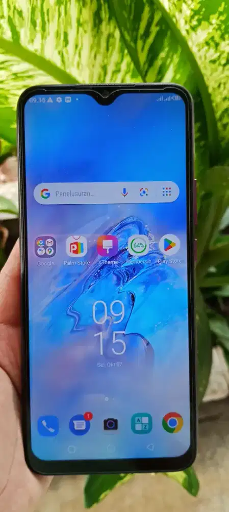 Jual infinix hot 9 play  ram 2/32 masih bagus no minus cod denai