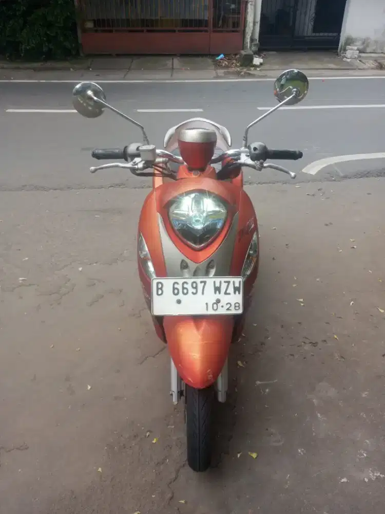 Yamaha mio fino tahun 2019 merah doff pajak hidup