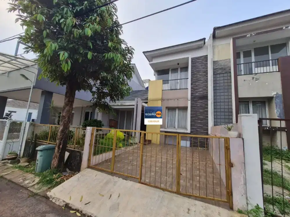 Dijual Rumah Modern Minimalis Siap Huni, Bukit Golf Riverside Cibubur