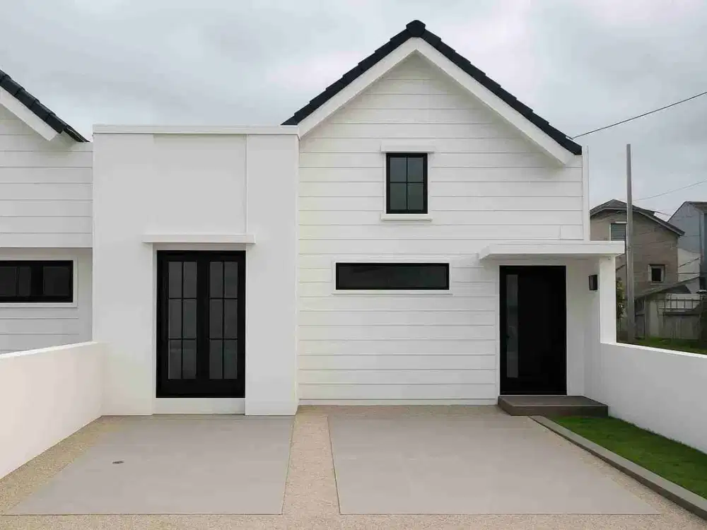 Rumah American Modern Nol Jalan Raya Provinsi di Malang Kota – Siap Huni & Lokasi Strategis