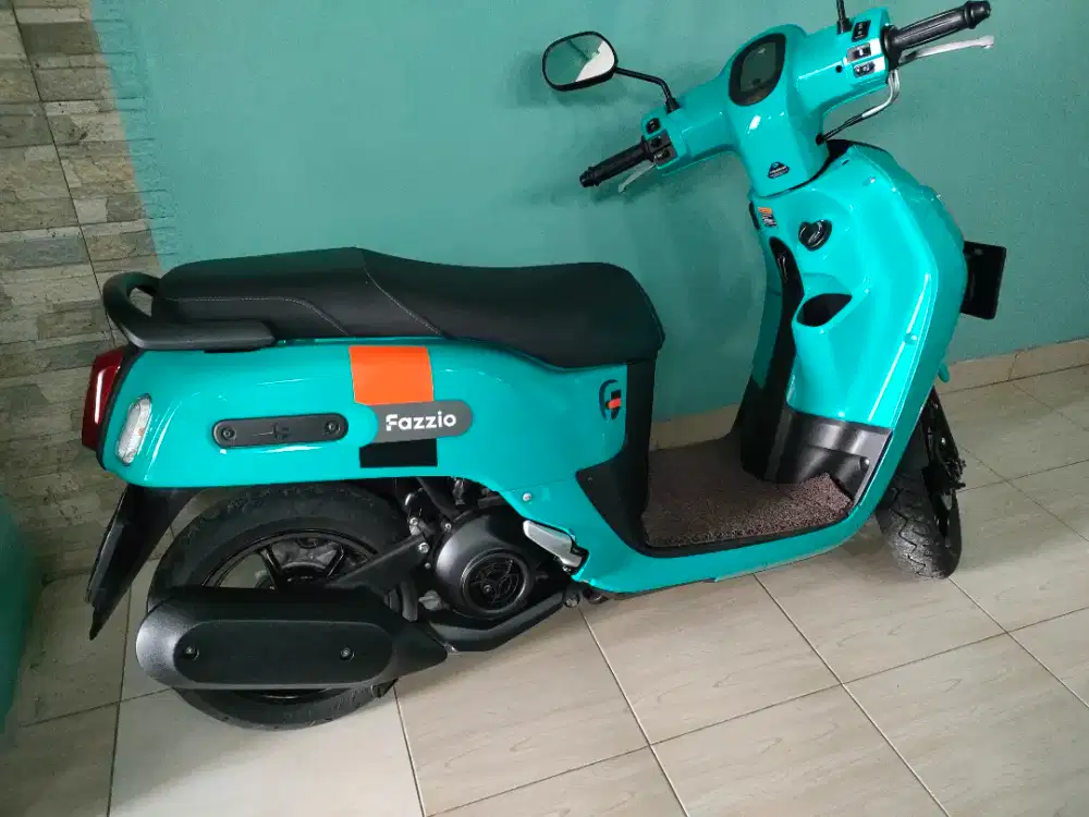 Dijual sepeda motor milik pribadi fazio 2024 warna tosca km 4000