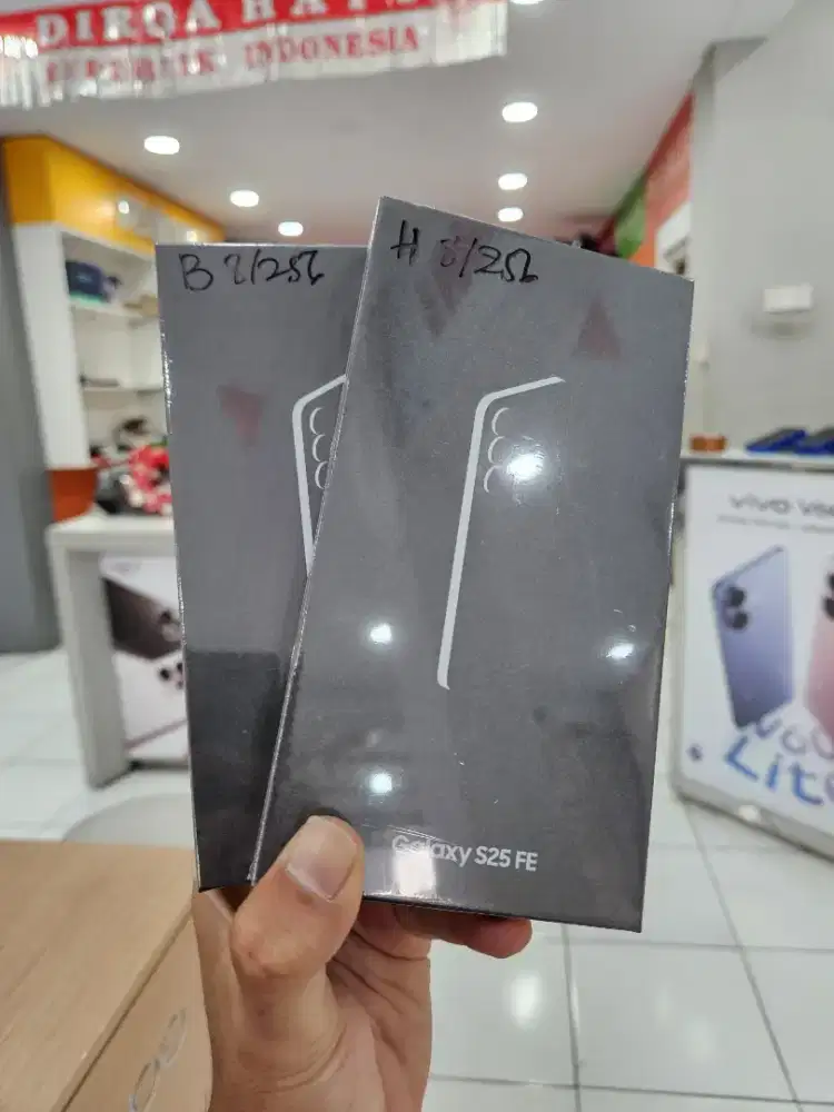 NEW SAMSUNG S25 FE 5G 8/256GB FREE JAM FIT 3 ORI GARANSI RESMI