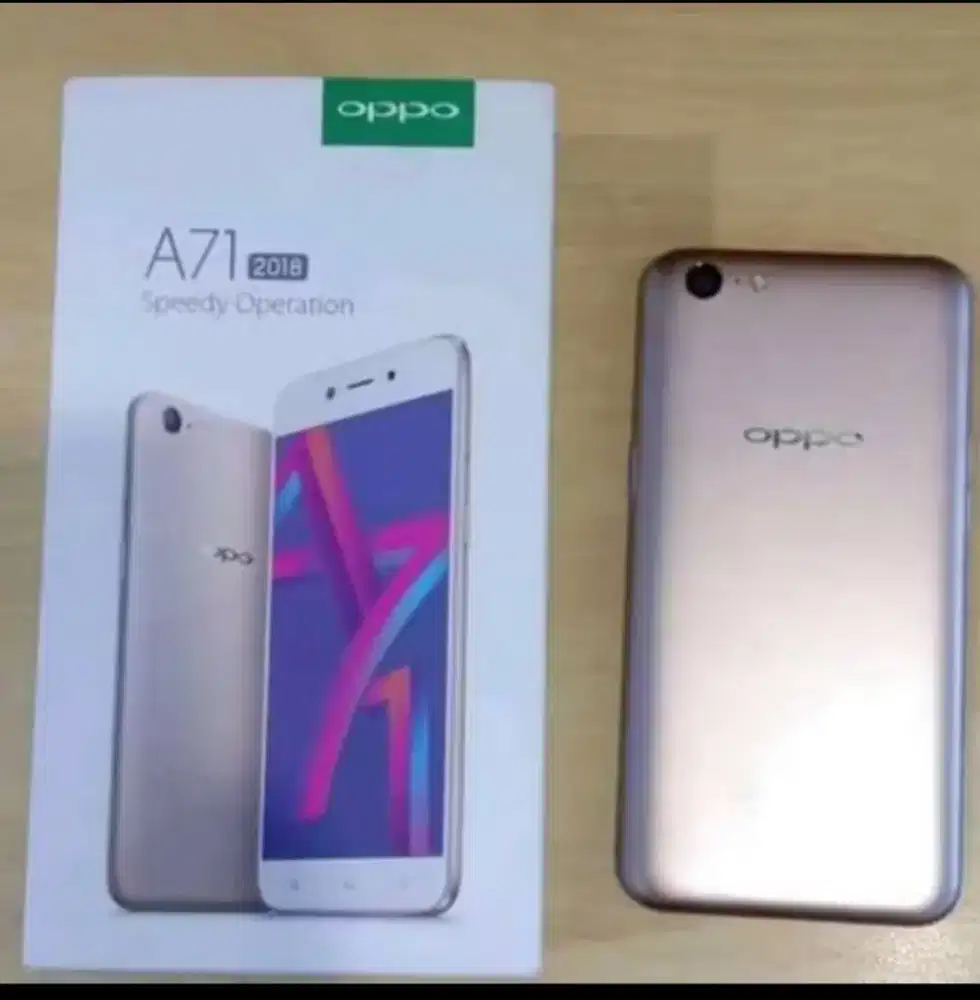 Murah hp Oppo A71 3/32 lkp mulus normal