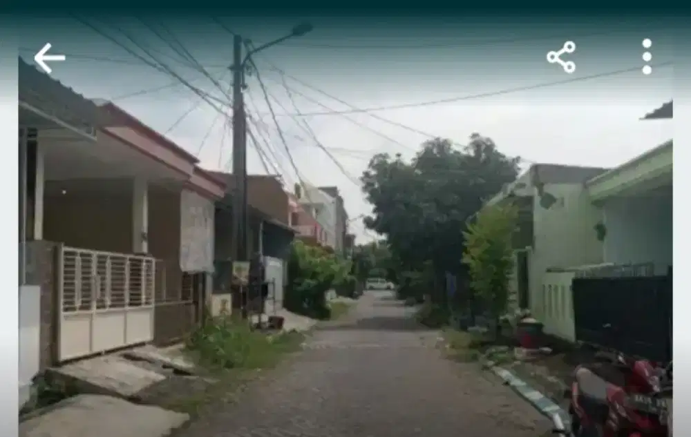 Disewakan rumah 2 kmr tidur n 1 kmr mandi di poris indah, tangerang