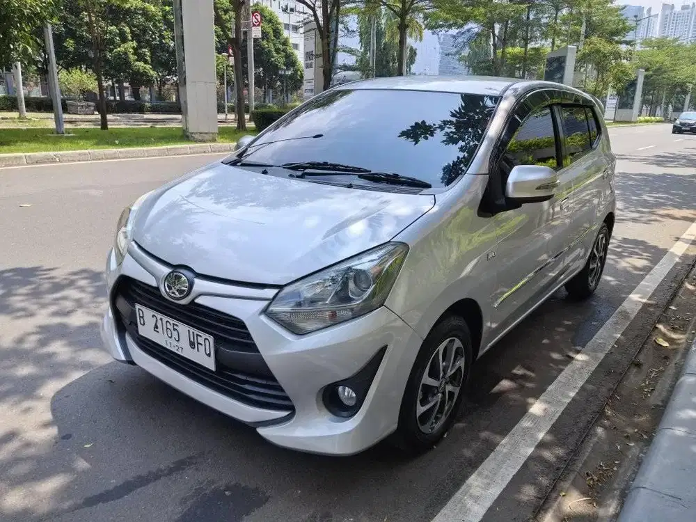 Dp 15jt Agya Tipe G Matic 2017 Model Facelift Service Record Toyota