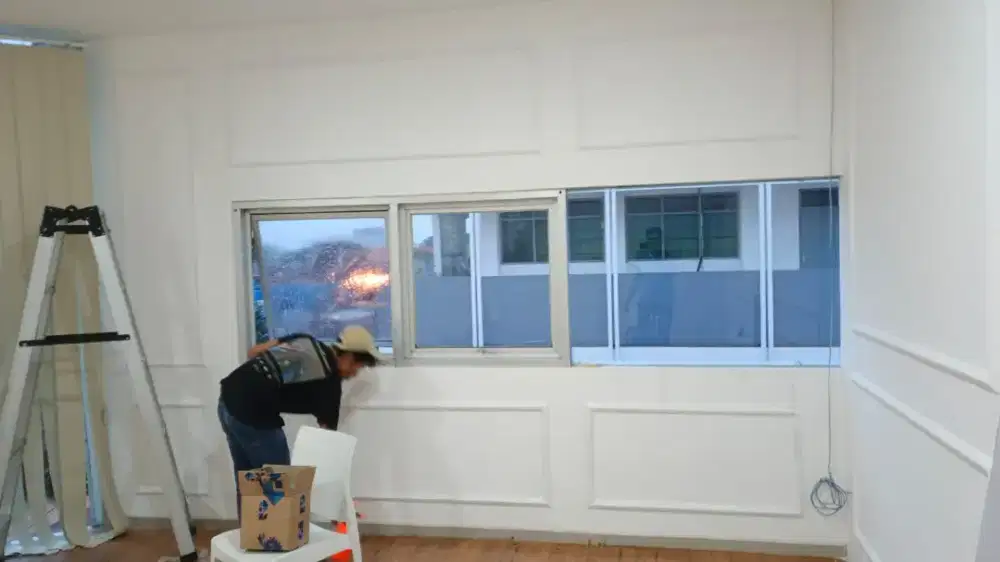 Pusat aneka sticker sandblasting buram es & kaca film jendela & pintu