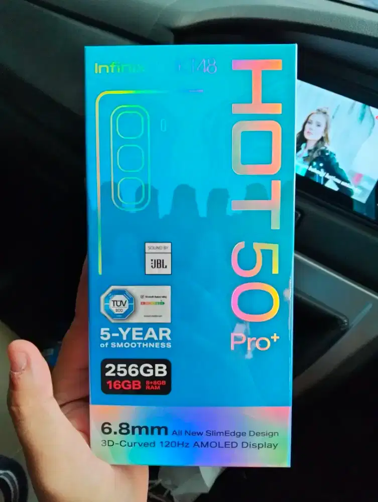 Infinix hot 50 pro+ {Layar lengkung} ram 8/256 FULSET BARU