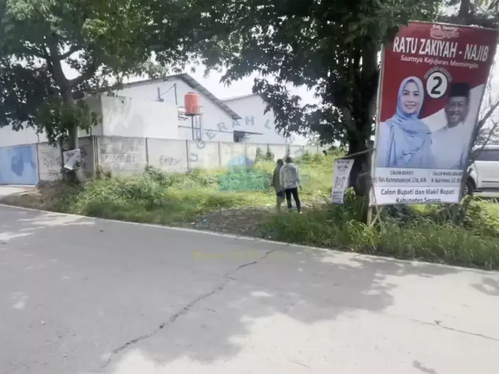 Dijual Tanah di Nangung, Jawilan - Cikande, Serang, Banten.